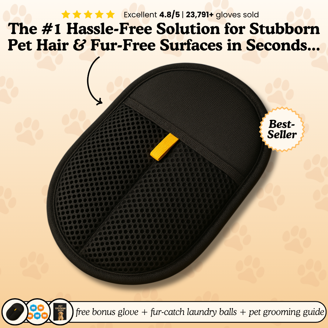 PawCloud™ - #1 Anti-Shedding Glove for a Fur-Free Home