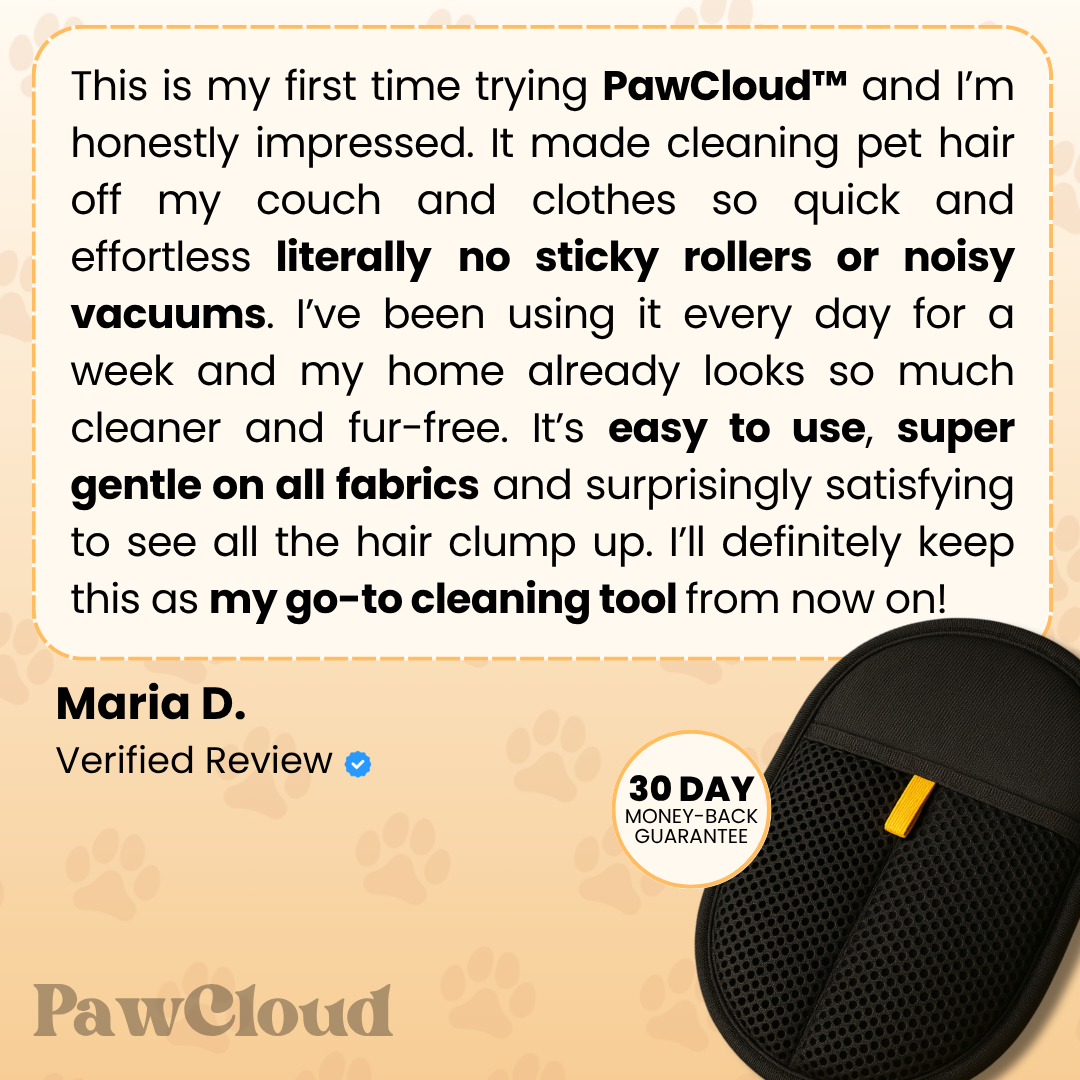 PawCloud™ - #1 Anti-Shedding Glove for a Fur-Free Home